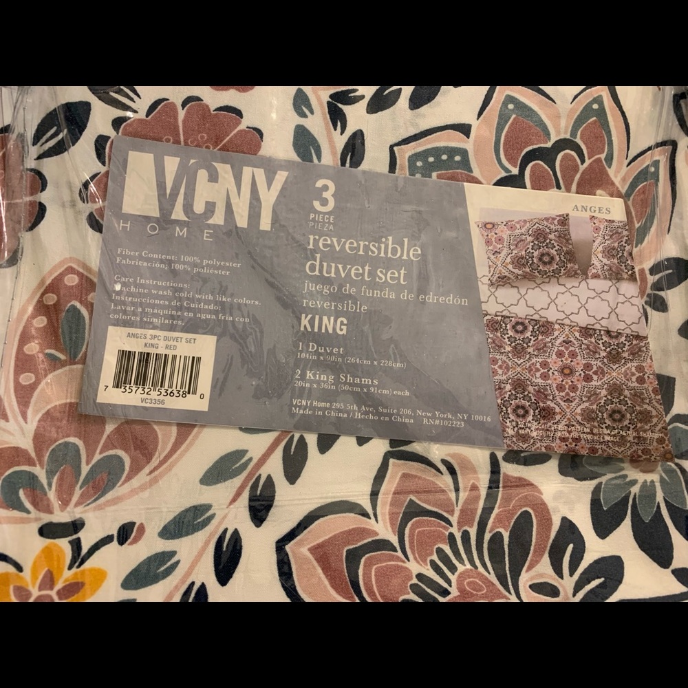King size Duvet Coverlet